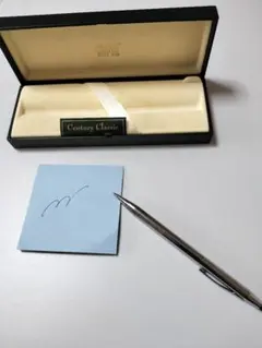 【新品未使用】 CROSS クロス ボールペン シルバー ケース付きのサムネイル