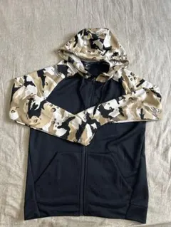 NIKE DRI-FIT カモ柄 ジップアップパーカー