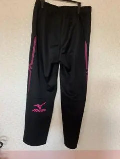 ミズノ mizuno バレーボール ジャージ ズボン ピンク 黒 L