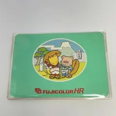 【当時物】Fujicolor HR 裁縫セット　ソーイングセット(ボタンのみ)