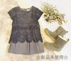 値下げ☆新品未使用　ZARAのレース　チュニック☆