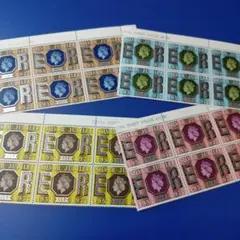 7469 外国切手 イギリス エリザベス女王 シルバージュビリー 6枚ブロック