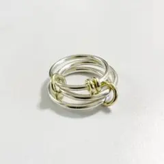 RefinedCharlesRing コンビリングK10YG SILVER925 RefinedCharlesRing コンビリングK10YG SILVER925