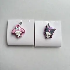 サンリオキャラクターズ　ダブルチャーム(マイメロディ・クロミ)