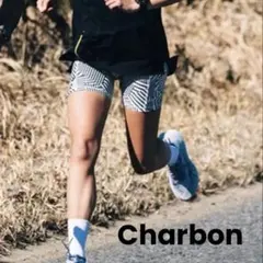 charbon 道がまっすぐ | タイツ レディース シャルボン　ハーフタイツM ウォーキング・ランニングウェア