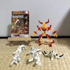 食玩　ほねほねザウルス21弾　ほねほねイフリート＋おまけ