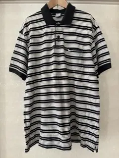 【XLサイズ】NIKE ボーダー　ポロシャツ　ヴィンテージ　古着