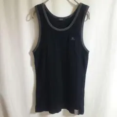 BURBERRY BLACK LABEL　リブタンクトップ