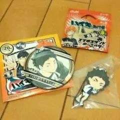 赤葦くんセット◆原作缶バッジ&ラバスト&α◆ハイキュー！！