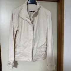 アイボリー ジャケット M