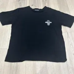 トムとジェリー 刺繍 ヴィンテージ 古着 黒 ブラック Tシャツ レアのサムネイル