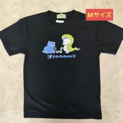 GOSEN ぽちゃネコ バドミントン ソフトテニス Tシャツ 限定品