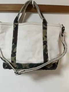 USA製】L.L.Bean カスタム トートバッグ M マルチカラー カモフラ 