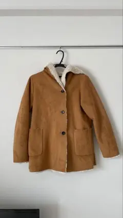 アーバンリサーチドアーズ フェイクムートンコートキャメルボア M相 当