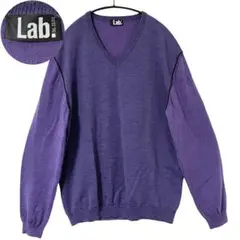 LAB. PAL ZILERI パルジレリ メリノウールニット デザインセーターのサムネイル