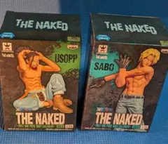 ワンピース THE NAKED フィギュア サボ ウソップ 2体セット