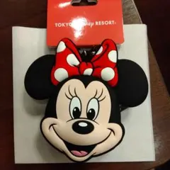 新品未使用　ミニーマウスバッグチャーム キーホルダー