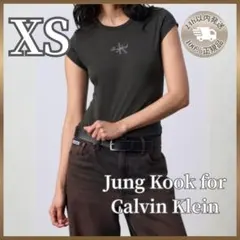 新品✨XS  ジョングク CKJK モノロゴ Tシャツ 黒 新品✨XS CalvinKlein ジョングク CKJK モノロゴ Tシャツ 黒 - メルカリ