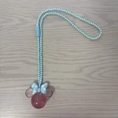 w*5様 ディズニー ミニー 光るネックレス ペンダント 水色 ピンクのサムネイル
