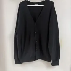 GU カーディガン 黒 メンズLサイズのサムネイル