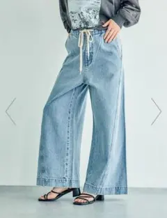 LEPSIM イージーバギーデニム　試着のみ