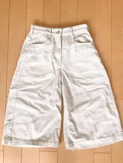 コーエン　クロップドワイドパンツ　コーデュロイ