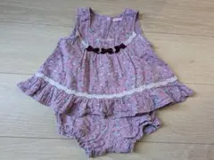 Mezzo Piano フラワープリントワンピース