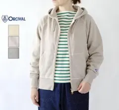 ORCIVAL ベージュ フレンチテリーパーカー トップベージュ サイズ2のサムネイル