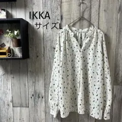 ￼ IKKA LOUNGE イッカラウンジ（L）長袖ブラウスのサムネイル
