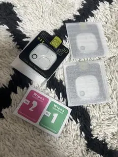 iPhone14用 3D強化ガラスレンズ保護フィルム　3枚セット