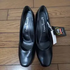 Romeo Valentino ブラック ハイヒール 22.5cm