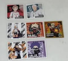 ハイキュー 僕のヒーローアカデミア ステッカー 7枚セット