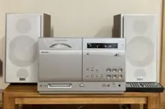SHARP SD-CX80 1ビットデジタル　CD MDプレーヤー　ミニコンポ SHARP SD-CX80 1ビットデジタルシステムΔΣ CD MD コンポ
