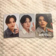 treasure FLAWLESS トレカ　3枚セット　アサヒ