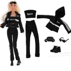 バービー人形 ポピーパーカー コート ファー 服 アウトフィット セット 671