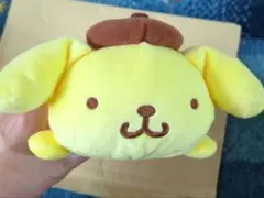 （未使用）ポムポムプリン　ぬいぐるみスマホスタンド