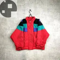 Euro mountain 中綿ナイロンジャケット　ブルゾン　90s一点物古着