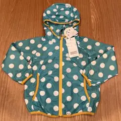 B'MING 水玉模様 フード付きレインジャケット