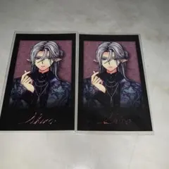 あくねこ バレンタイン チェキ シロ 箔押し