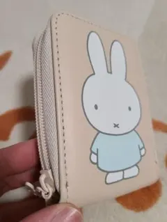ミッフィー パスケース ベージュ