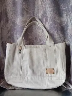 ハンドメイドポケットいっぱい2ウェイトートバック+オマケ(ポシェット)