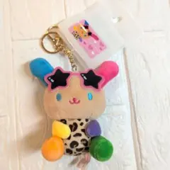 산리오 ウサハナ ぬいぐるみ マスコット 열쇠 고리