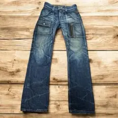 廃盤希少EDWIN BLUE TRIPy2k BTB512エドウインデニムＷ26