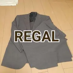 リーガル　REGAL スーツ　ジャケット　パンツ　グレー　ストライプのサムネイル