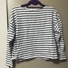 earth music&ecology トップス　ボーダー　長袖