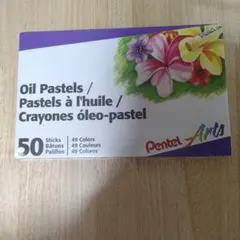 未開封Pentel Arts オイルパステル 50本 49色セットのサムネイル