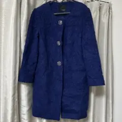 アーバンリサーチロッソ　ネイビー ロングコート フリーサイズ