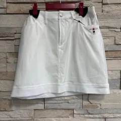 極美品✨ Admiral GOLF ガウチョパンツ S ホワイト 白 レディース 極美品✨ Admiral GOLF ガウチョパンツ S ホワイト 白 レディース