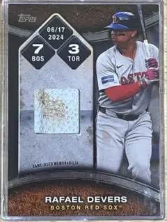 Topps ラファエル デバース RoundingTheBasesRelic