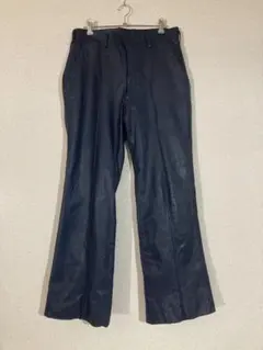 【vintage】LEATHER FLARE TROUSERのサムネイル